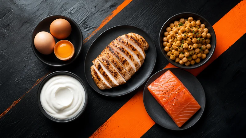 Five high-protein foods for building muscle mass