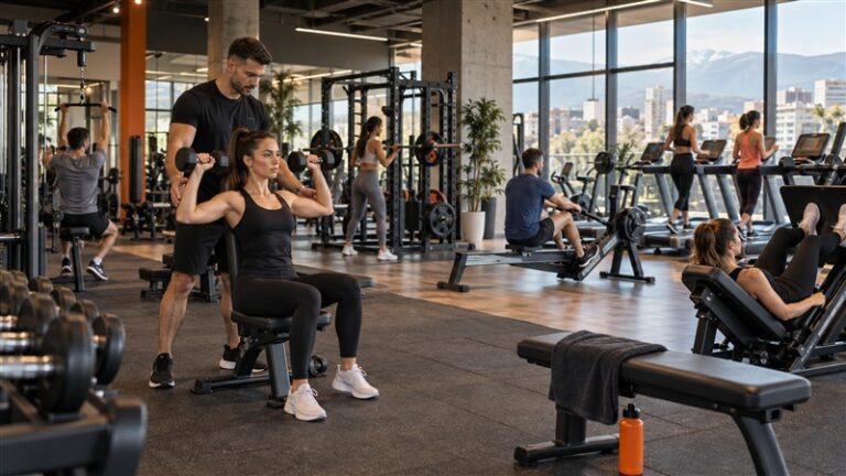 Тренировка в Athletic Fitness Дианабад | Workout at Athletic Fitness Dianabad