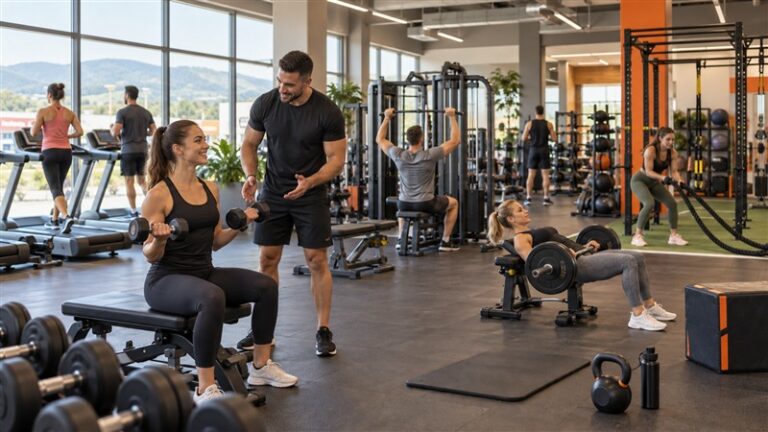 Тренировка в Athletic Fitness Казанлък | Workout at Athletic Fitness Kazanlak