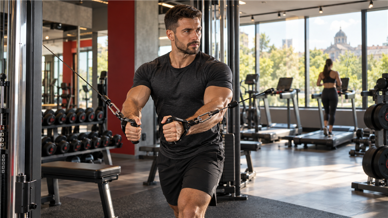 Тренировка в Athletic Fitness Янко Сакъзов, София | Workout at Athletic Fitness Yanko Sakazov